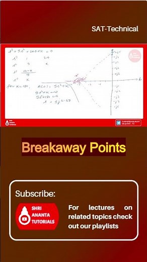 Root locus Example 1 #RootLocus, #RootLocusProblem, #ControlSystem, #Control
