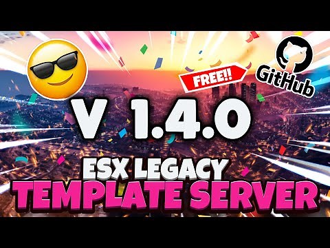 FiveM ESX Legacy Template Server 1.4.0 FREE - FERTIGER SERVER | FiveM Server einrichten & erstellen