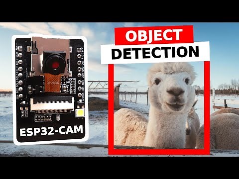 Object detection ESP32 CAM + Python Yolov8 | Computer vision tutorial