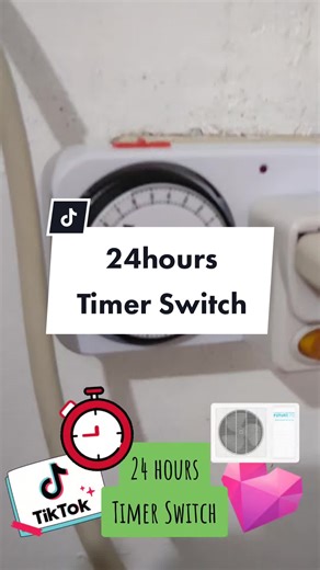 24 hours timer switch #tutorial #fyp