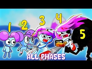 Pibby ALL PHASES | Friday Night Funkin' | FNF Mods