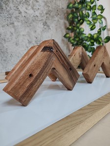 Table Leg Brackets Handmade Walnut Wooden – Durable and Stylish Table Mounting Hardwaretable Leg Mounting 4 Pc - Etsy