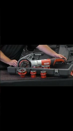 RIDGID 690-I 115V Hand-Held Threader | Compact Power for On-Site Threading