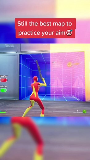 Best Shotgun Aim Practice Map for Fortnite