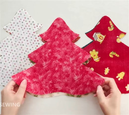 How to Sew a Christmas Tree