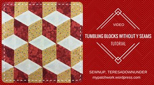 Video tutorial: tumbling blocks without Y seams