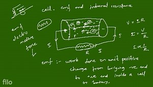 3.11 Cell, emf, Internal Resistance 37) Explain cell, emf and i... | Filo