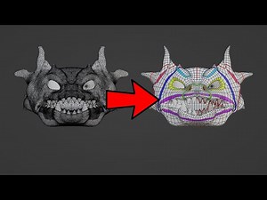 Head Retopology Using Blender And Retopoflow
