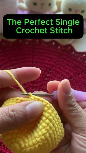 Single crochet stitch: The ULTIMATE Beginner Tutorial! (Tips for Perfect single crochet)