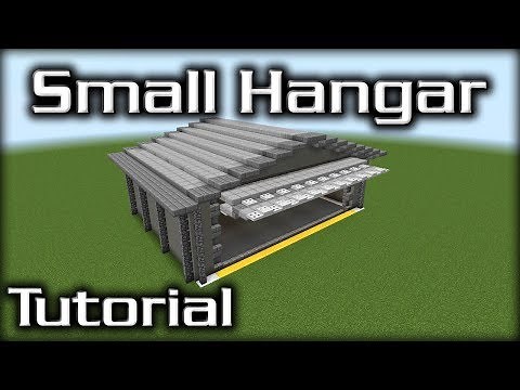 Minecraft: Small Hangar Tutorial