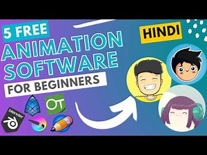 TOP 5 BEST FREE ANIMATION SOFTWARE FOR BEGINNERS in HINDI (2022) | Art Of Mine