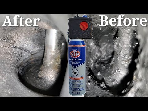 Stp Pro Series Intake Valve Cleaner works!