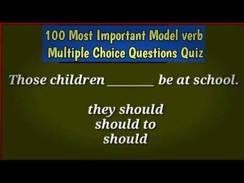 Modal Verbs Quiz। Grammar Quiz and Multiple choice question