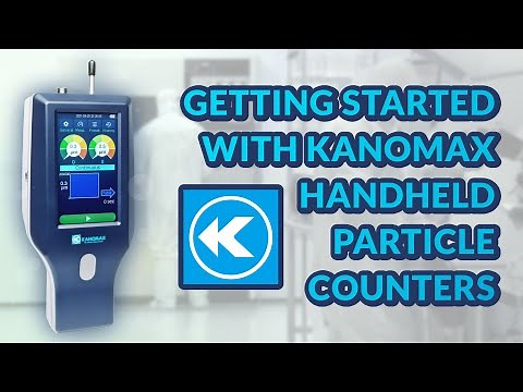 Getting Started - Kanomax Handheld Particle Counters