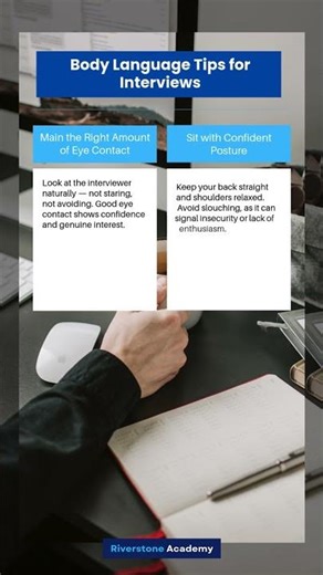 4 Best Body Language Tips When You do an Interview