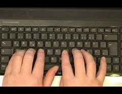 Zehnfingersystem lernen - erste Übungen