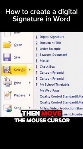 How to Create a Digital Signature in Word | Step-by-Step Guide