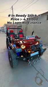 6.4K views · 230 reactions | 9817454996..... Call or WhatsApp me. Price range is 4,50,000 to 5,50,000. No Loan No Finance No Emi. ALL OVER INDIA TRANSPORT FACILITY ... From :- Mandi Dabwali, District Sirsa, Haryana. Pin Code :- 125104. | Ravi Jeep Maker | Facebook