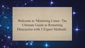 How to Rename a Directory in Linux: 3 Methods
