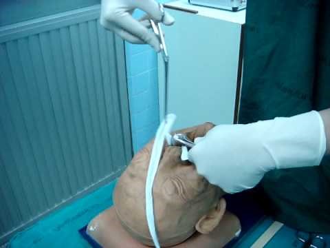 Anterior nasal packing ENT PMK