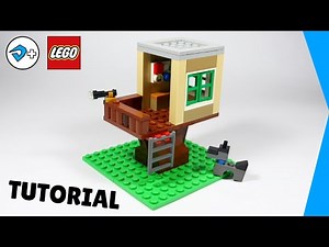 LEGO TREE HOUSE - TUTORIAL (EASY)