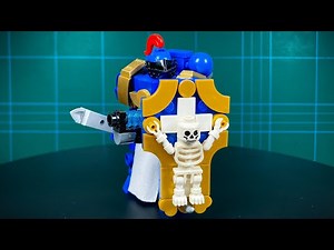 I made A Bulwark Space Marine in Lego