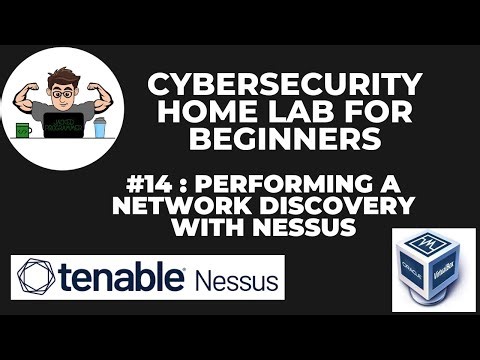 CyberSecurity Home Lab for Beginners #14 Performing a network discovery scan with Nessus