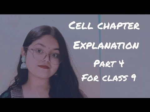 CELL CHAPTER [cell wall] EXPLANATION PART 4 FOR CLASS 9TH