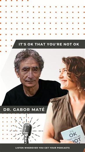 Megan Devine on Instagram: "Did anyone teach you that understanding your grief is the key to being (or becoming) a healthy human being? Probably not. Why DO we grieve? What purpose does grief serve? And why is NOT being seen and validated inside your grief so detrimental to physical & mental health? Find out in my expansive conversation with world-renowned author & physician @gabormatemd, on It's OK that You're Not OK. Listen at https://tinyurl.com/RIGGaborMate or wherever you get your podcasts.