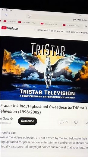 Sternin & Fraser Ink Inc./Highschool Sweethearts/Tristar Television/Sony Pictures Television (1997)