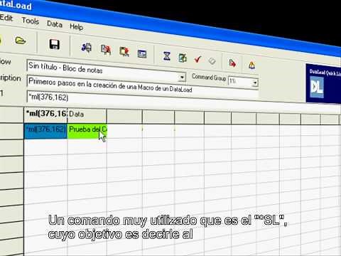 Dataload Tutorial 01
