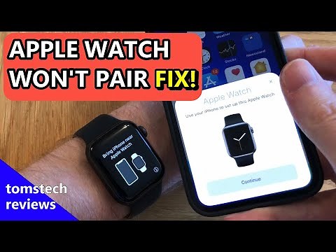 How To Fix Apple Watch Pairing Failed