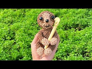 Loomigurumi Sloth Tutorial~Rainbow Loom
