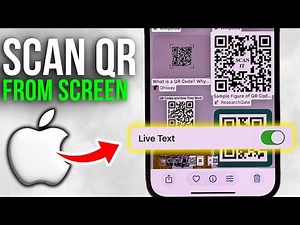 How to Scan a QR Code from Your iPhone Screen?