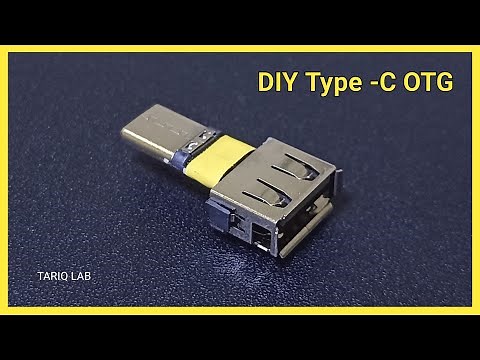 How To Make Type C OTG Cable