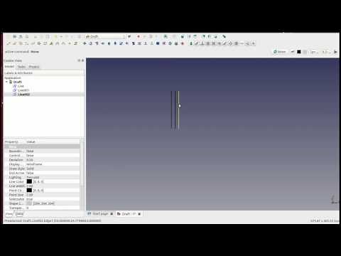 FreeCAD Tutorials - Part 3 - Draft Workbench