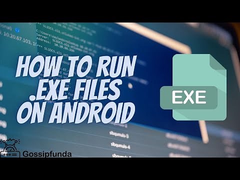How to Run Exe Files On Android | .EXE ON ANDROID 👨🏿‍💻