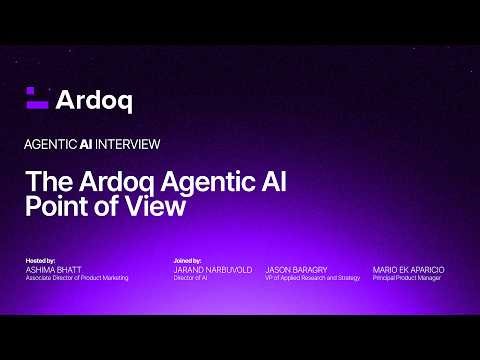 Agentic AI and the Future of Enterprise Architecture | Ardoq Point of View (April 2026)