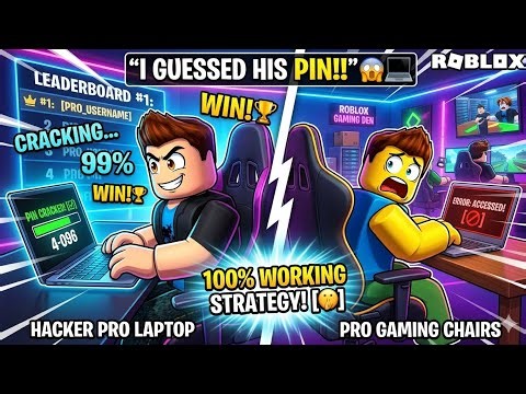 HE CAN’T STOP ME! 🔐 100% PIN CRACKING STRATEGY (Don’t Hack Me Roblox)