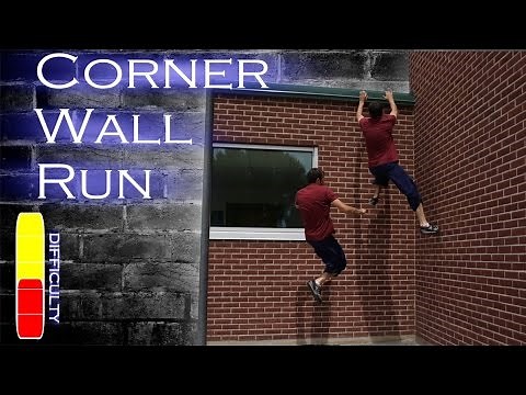 How to CORNER WALL RUN - Parkour Tutorial