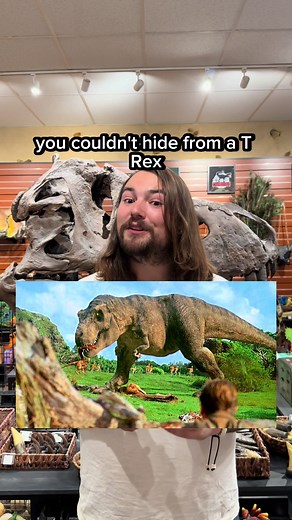 T-Rex Senses Revealed: How to Survive a T-Rex Attack