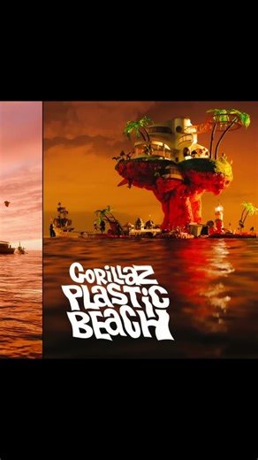 Animated plastic beach in blender #3d #animation #plasticbeach #gorillaz #blender