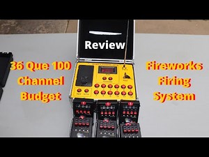 36 Que 100 Channel Budget Fireworks Firing System Review