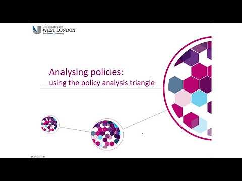 Analysing policies: using the policy triangle framework