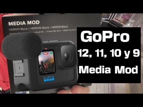 Media Mod para Gopro 12, 11, 10 y 9