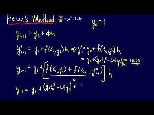 7.4.4-ODEs: Worked Example--Heun's Method