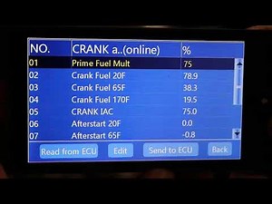 FiTech Settings - Sharing My Current EFI Settings