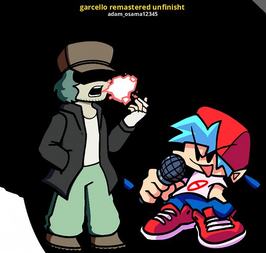 garcello remastered full mod Mod for Friday Night Funkin' | FNF Mods