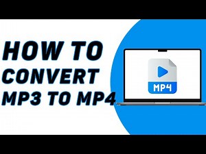 How To Convert MP3 To MP4 (Easy Way)
