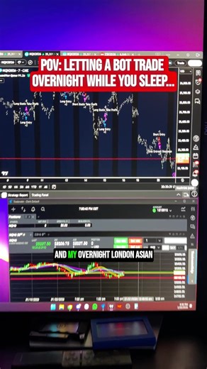 Went to sleep. Woke up almost $400 richer. That’s automated trading. 💤💰 Let QuantVue’s overnight Asian and London session algos run while I slept - made nearly $400 before my alarm even went off. This is the power of automated trading systems that work 24/5 🤖 No screen time. No stress. Just proven algorithms executing trades across global sessions while you’re literally unconscious 📈 Ready to make money while you sleep? Comment ‘AUTOMATE’ to get started with ATS. 👆 Check out the QuantVue AT